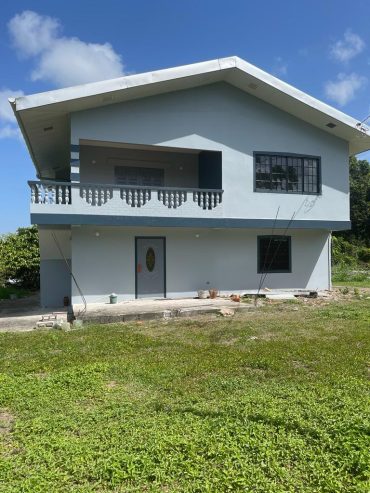 PREYSAL VILLAGE COUVA Upstairs Area For Rent.