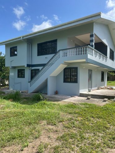 PREYSAL VILLAGE COUVA Upstairs Area For Rent.