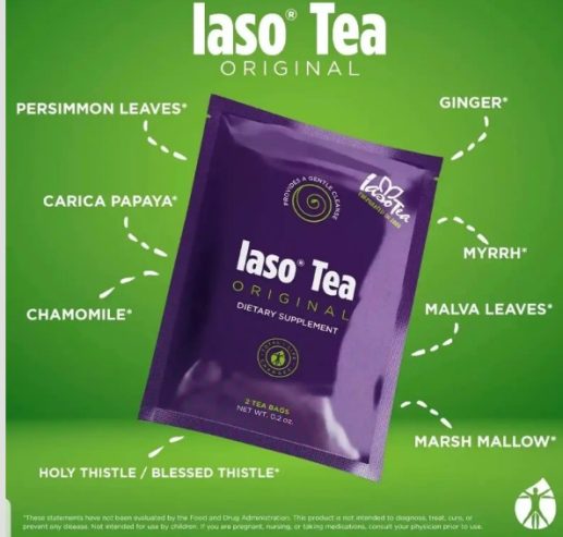 Original Iaso Detox teabags to brew