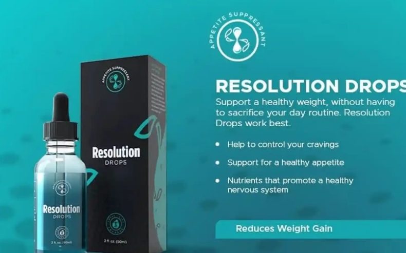 Cut the cravings with Resolution Drops