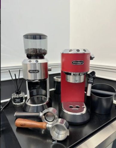 DeLonghi Espresso Machine & Grinder