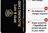 RFID & NFC Blocking Card