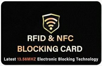 RFID & NFC Blocking Card