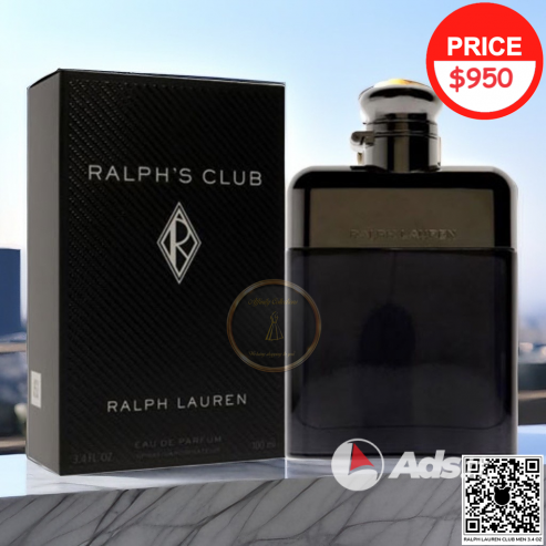 RALPH LAUREN CLUB MEN 3.4 OZ EDP