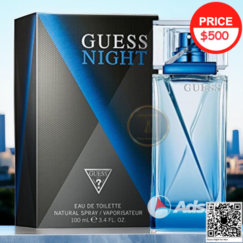 GUESS NIGHT MEN 3.4 OZ. EDT