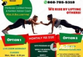 Online fitness program