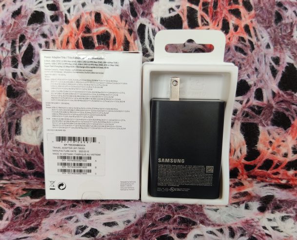 Authentic Samsung 65Watt PD Power Adapter Trio Model No.EP-T6530