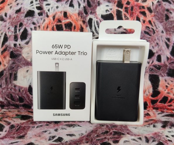 Authentic Samsung 65Watt PD Power Adapter Trio Model No.EP-T6530