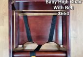 BABY HIGH CHAIR