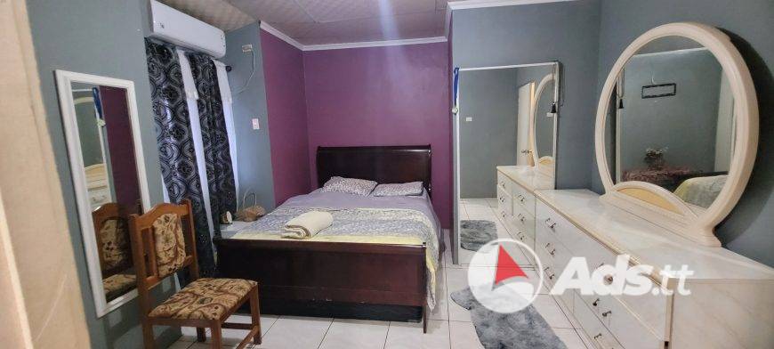 POINT FORTIN FULLY FURNISHED THREE (3) BEDROOM TOWNHOUSE