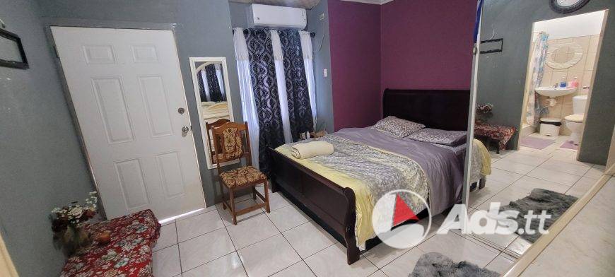 POINT FORTIN FULLY FURNISHED THREE (3) BEDROOM TOWNHOUSE