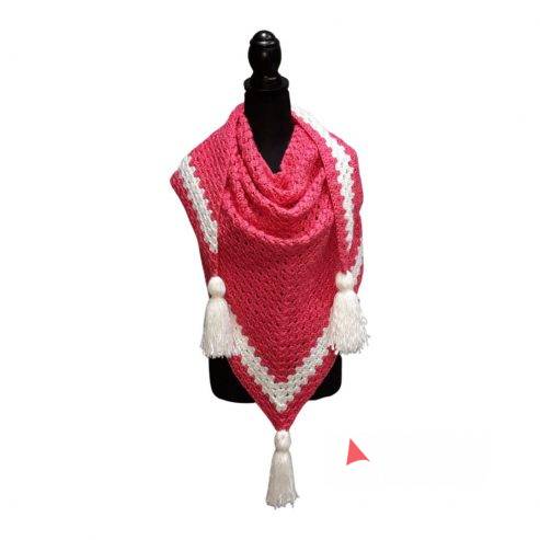 Crocheted Shawls – Triangular and Rectangular