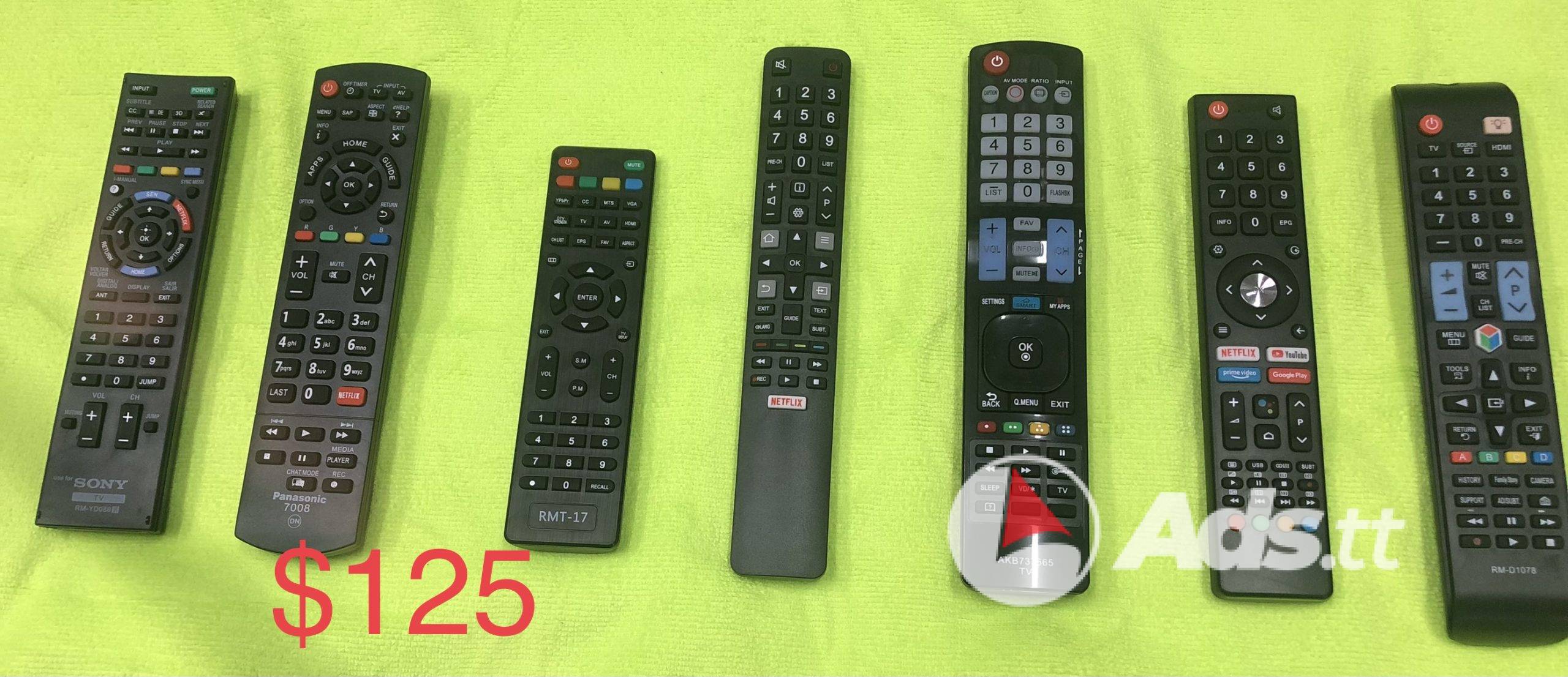 Tv remotes