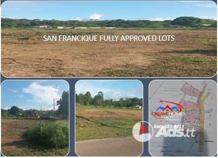 SAN FRANCIQUE FULLY APPROVED LOTS