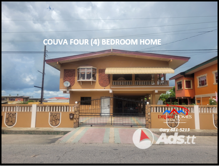 COUVA FOUR (4) BEDROOM HOME