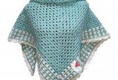 Crocheted Shawls – Triangular and Rectangular