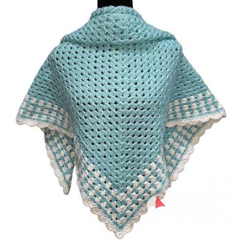 Crocheted Shawls – Triangular and Rectangular