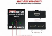 Bi-Directional 4K HDMI Cable Splitter Hub