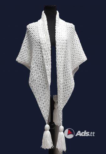 Crocheted Shawls – Triangular and Rectangular