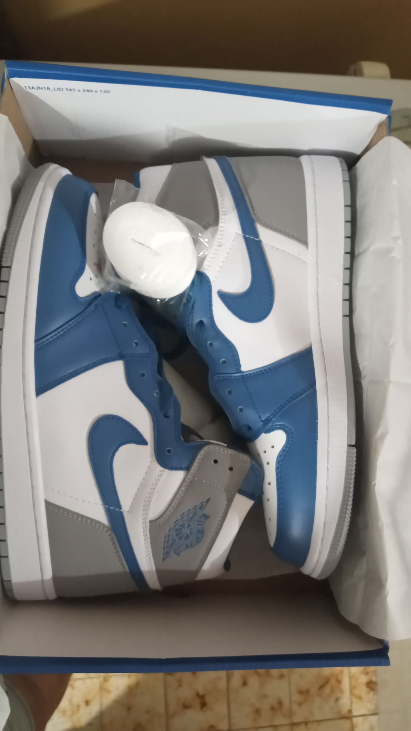 Jordan retro 1 true blue