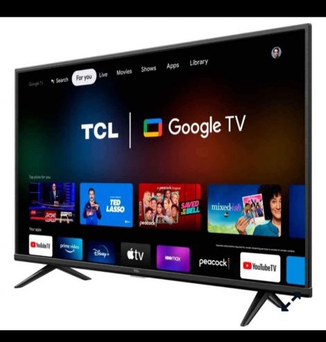 TCL 50” 4K UHD Google Smart Television