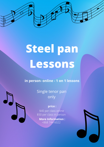 Steel pan lessons