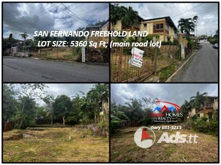 SAN FERNANDO FREEHOLD LAND