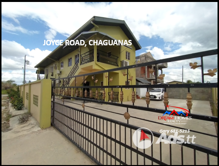 CHAGUANAS THREE (3) BEDROOM APARTMENT