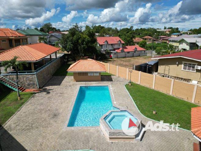 COUVA FULLY FURNISHED TWO (2) BEDROOM TOWNHOUS