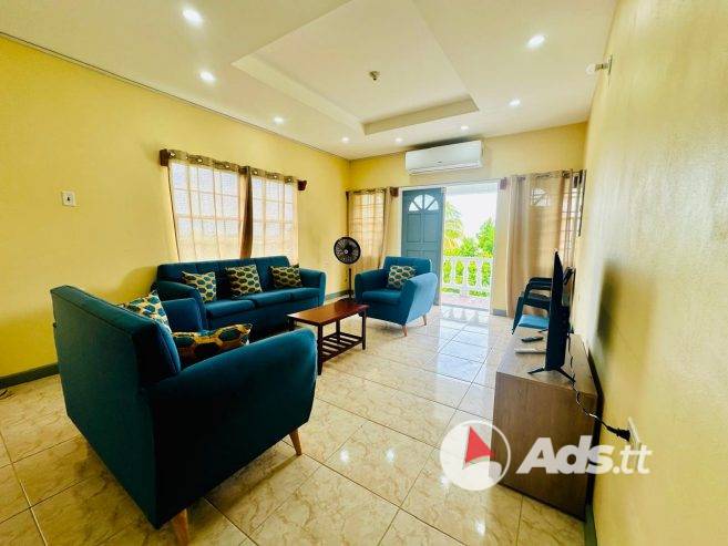 TOBAGO FULLY FURNISHED TWO (2) BEDROOM APARTMENT