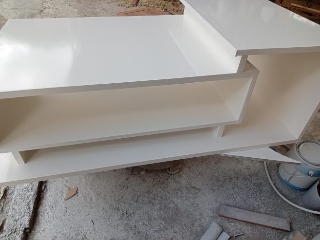 White coffee table