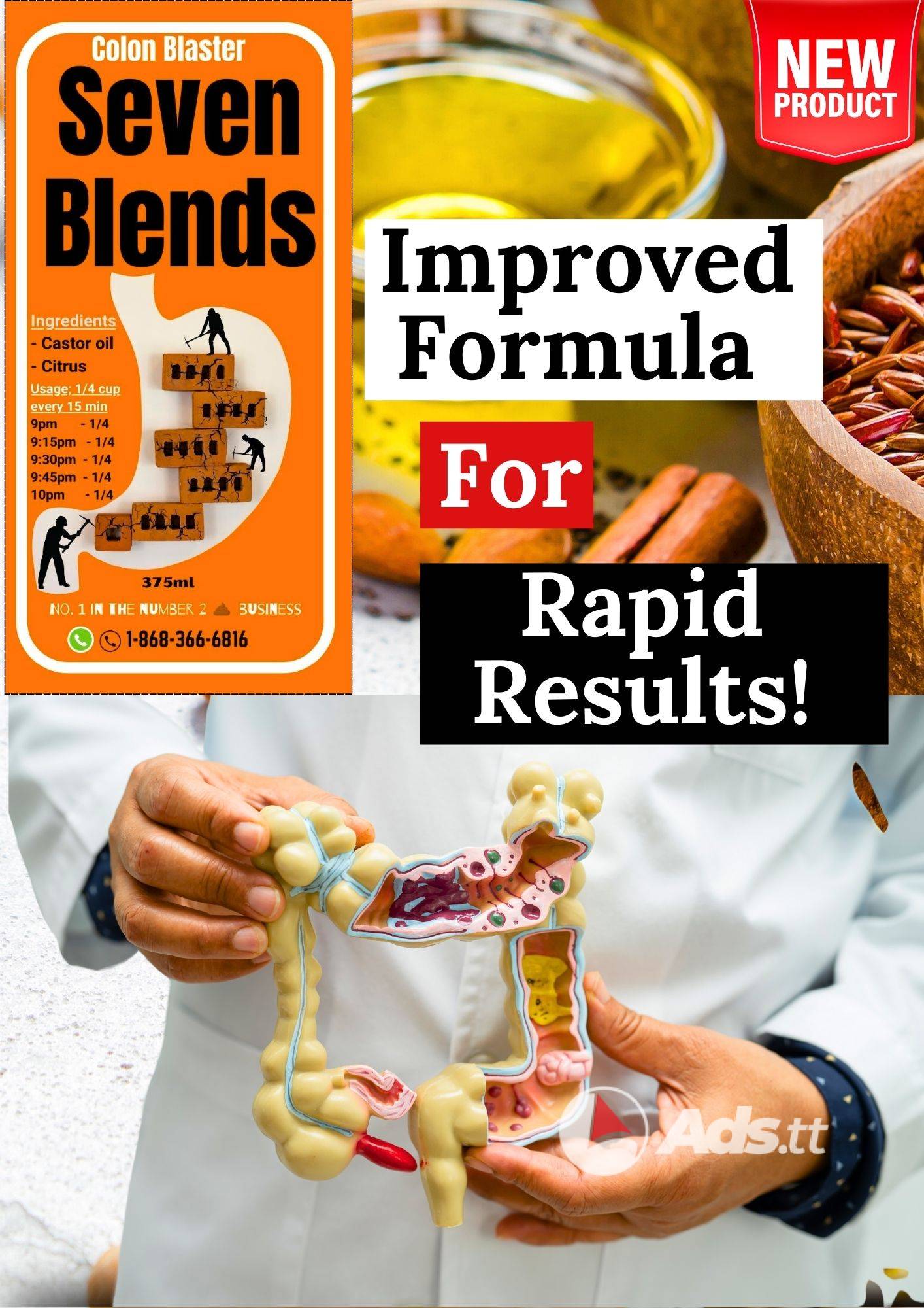 Colon Blaster seven blends