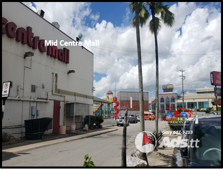 CHAGUANAS COMMERCIAL SPACE- Mid Centre Mall