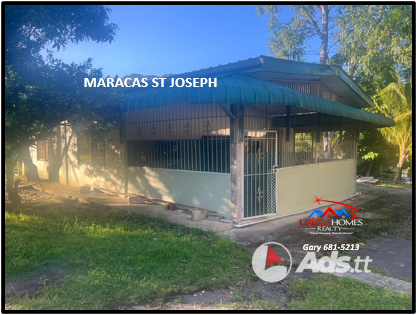 MARACAS ST JOSEPH THREE (3) BEDROOM HOUSE