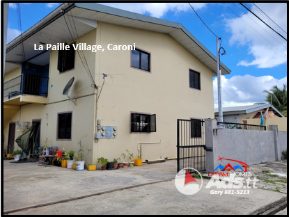 CARONI TWO (2) BEDROOM APARTMENT