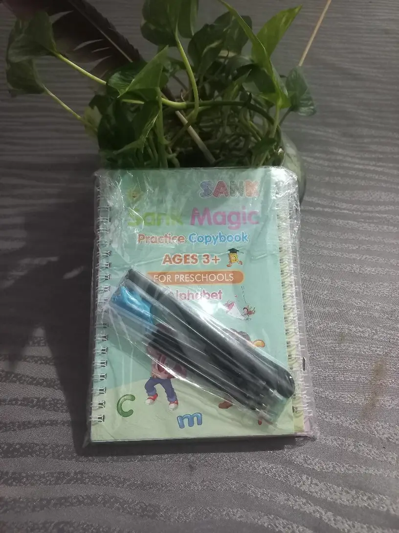 Magic Handwriting Copybooks for Kids 3-5 yrs. Self Erasing Ink