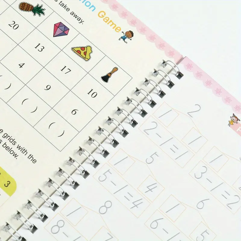 Magic Handwriting Copybooks for Kids 3-5 yrs. Self Erasing Ink