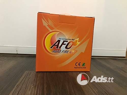 Automatic Fire Extinguisher Ball – Detonates on contact with fire.