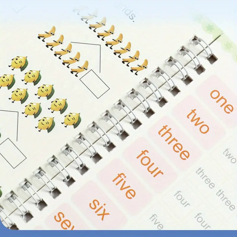 Magic Handwriting Copybooks for Kids 3-5 yrs. Self Erasing Ink