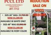GARDEN VINYL ARBORS