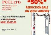 GARDEN VINYL ARBORS