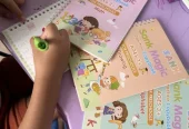 Magic Handwriting Copybooks for Kids 3-5 yrs. Self Erasing Ink
