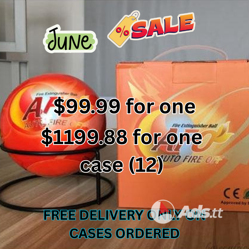 Fire Extinguisher Ball – June 2025 Sale
