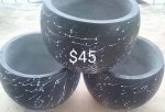 Plant pots 3 for 100