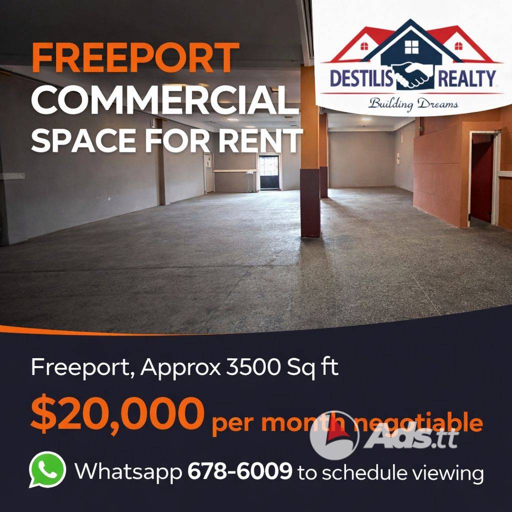 Commercial Space for Rent – Arena Road Freeport
