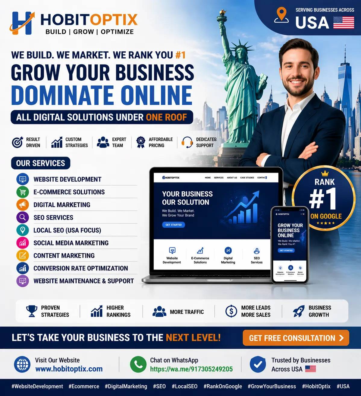 Top Website Development For Your Business in USA