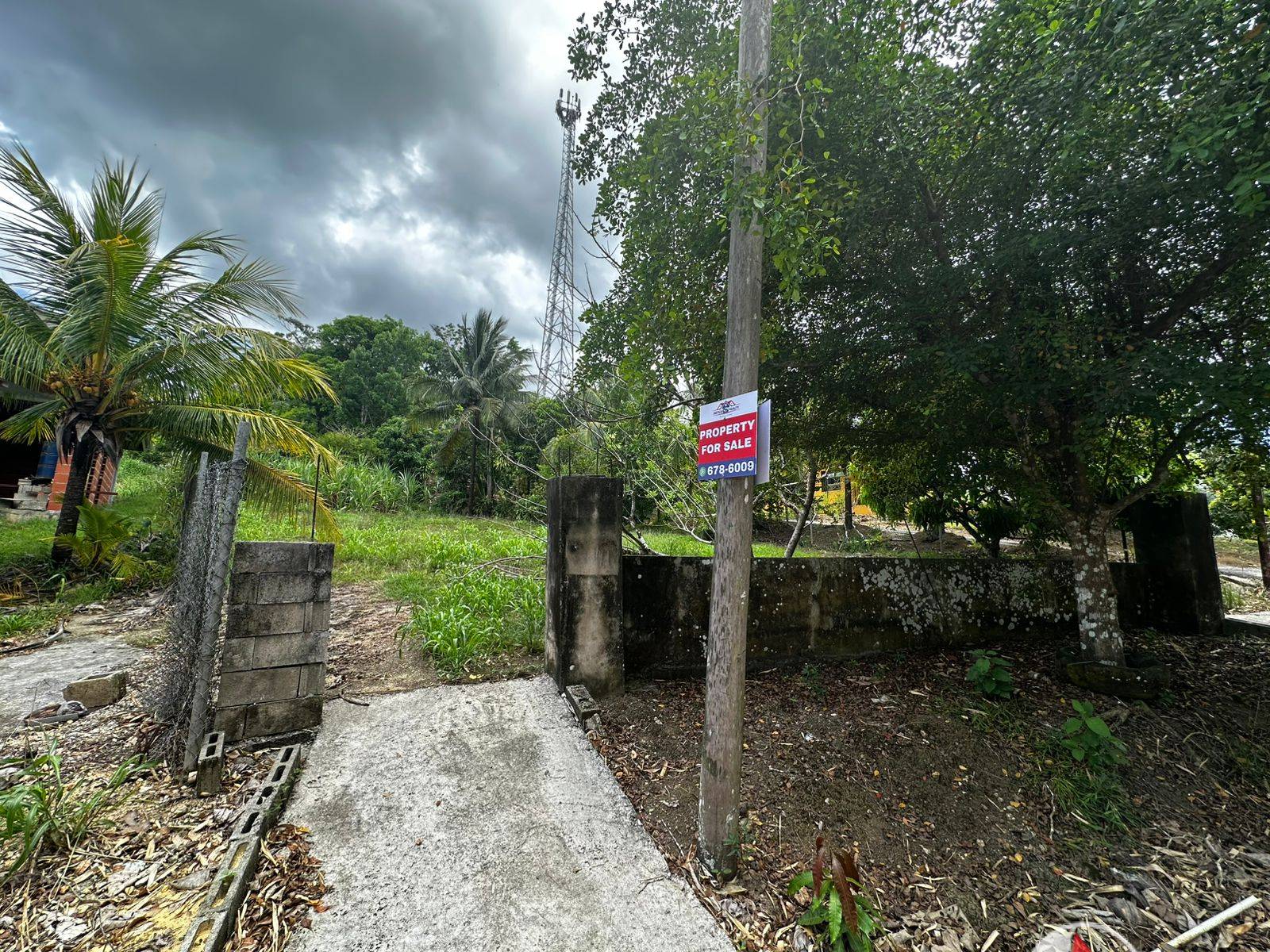 1/2 Acre of Land in Gran Couva for Sale