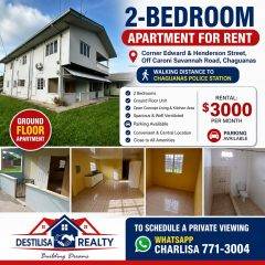 2-bedroom-apt-for-rent-3000-chaguanas