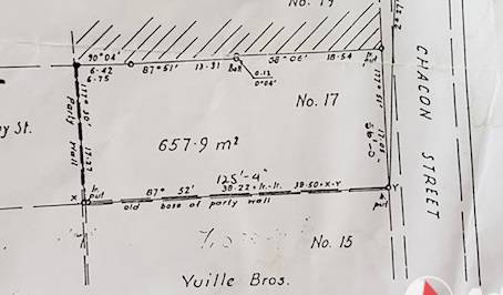 Plot at Port-of-Spain, Trinidad