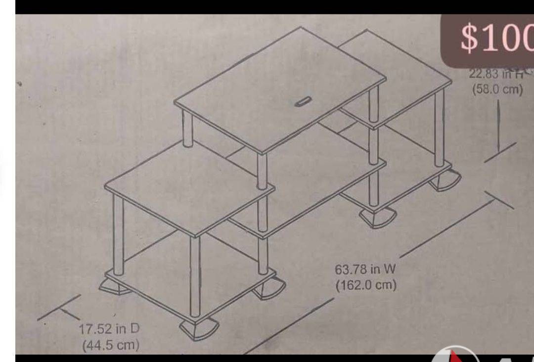 Entertainment Storage Unit or TV Stand / Entertainment Center